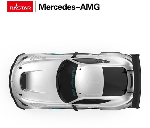 Τηλεκατευθυνόμενο Αυτοκίνητο Rastar Mercedes AMG-GT2 R/C 1:24, Λεπτομερές Μοντέλο για Παιδιά