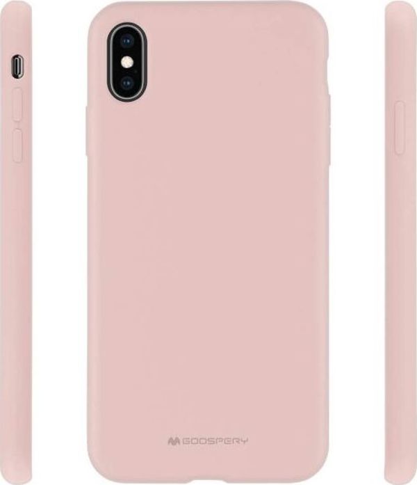 Θήκη Σιλικόνης Mercury Samsung A20s A207 ροζ-άμμου
