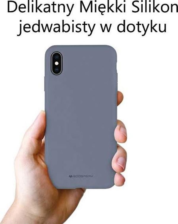 Mercury Mercury Silicone Samsung A20s A207 lawendowy/lavender gray