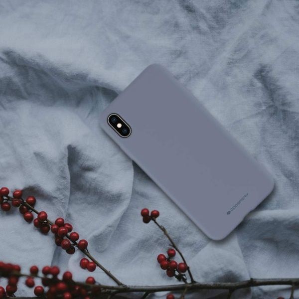 Mercury Mercury Silicone Samsung A20s A207 lawendowy/lavender gray