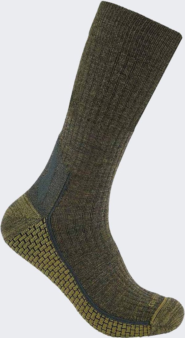 Ανδρικές Μάλλινες Κάλτσες Carhartt Force Grid Olive