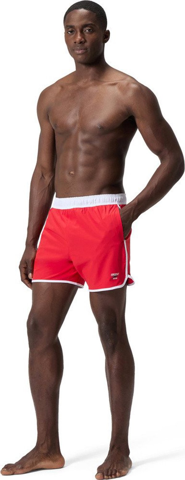 Speedo Ανδρικό Σορτς Logo Volley 16" Fiery Red/White/French Blue, Μέγεθος M