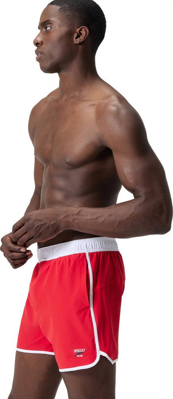 Speedo Ανδρικό Σορτς Logo Volley 16" Fiery Red/White/French Blue, Μέγεθος M