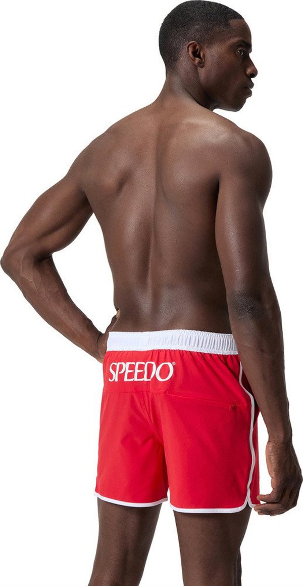 Speedo Ανδρικό Σορτς Logo Volley 16" Fiery Red/White/French Blue, Μέγεθος M