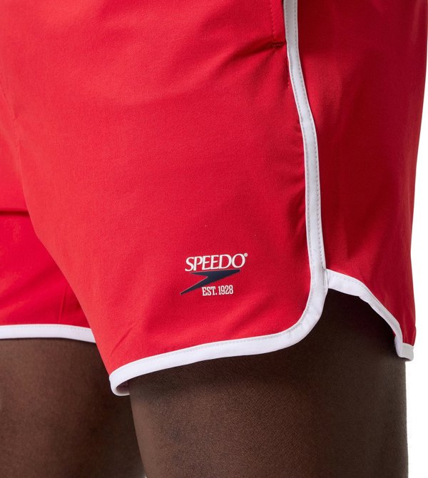 Speedo Ανδρικό Σορτς Logo Volley 16" Fiery Red/White/French Blue, Μέγεθος M