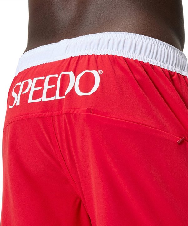 Speedo Ανδρικό Σορτς Logo Volley 16" Fiery Red/White/French Blue, Μέγεθος M