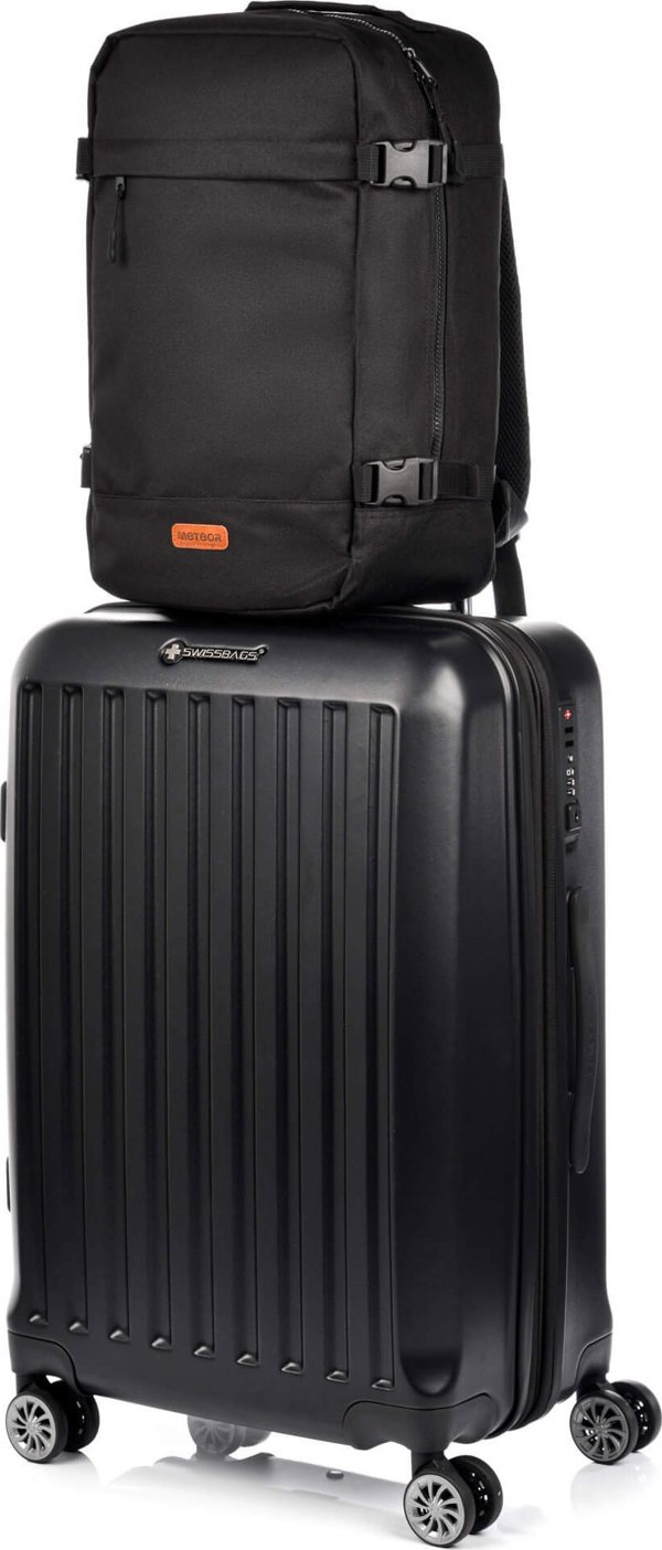 Σακίδιο καμπίνας Meteor Meteor Hermod 20 l μαύρο Universal 14280049 5900724066274