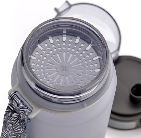 Μπουκάλι Meteor με φίλτρο γκρι 1000 ml