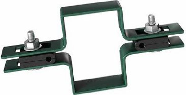 Metalurgia Ενδιάμεσος σφιγκτήρας στήριξης γκρι 60 x 40mm (SEG SO PS)