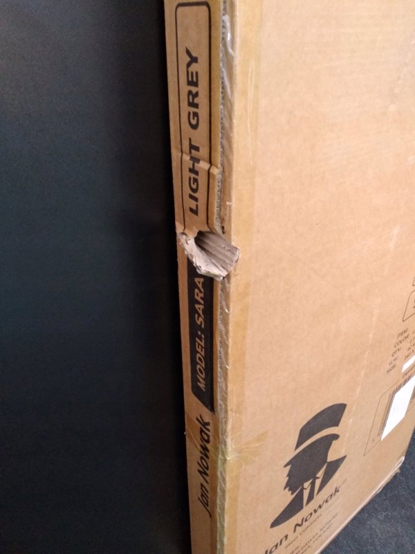 Metalowa szafa kartotekowa SARA V4, 460 x 1320 x 620 mm, szara