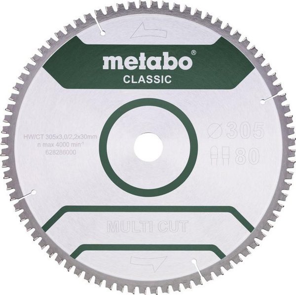 Metabo METABO ΠΡΙΟΝΙ ΔΙΣΚΟΥ FZ/TZ 305x30x80z