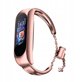 Hurtel Μεταλλικό Λουράκι για Xiaomi Mi Band 6 / 5 / 4 / 3 - Ροζ