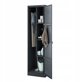 Metalowa szafa gospodarcza AGNES, 500 x 1850 x 500 mm, antracyt