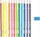 MFP paper κηρομπογιές 12 τεμ. Αρωματικά τριγωνικά με ξύστρα 6300624