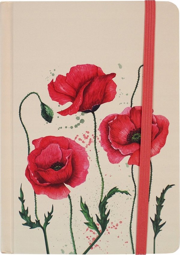 MFP paper σημειωματάριο με λάστιχο 13 x 18cm, 120 φύλλα, λείο 7501475