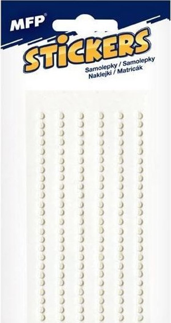 αυτοκόλλητα μαργαριτάρια 3mm 1102PE 1032383