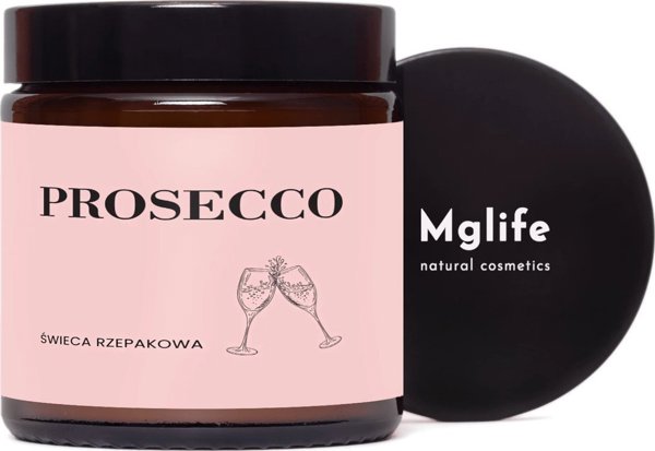 Mglife Αρωματικό κερί Prosecco 120ml