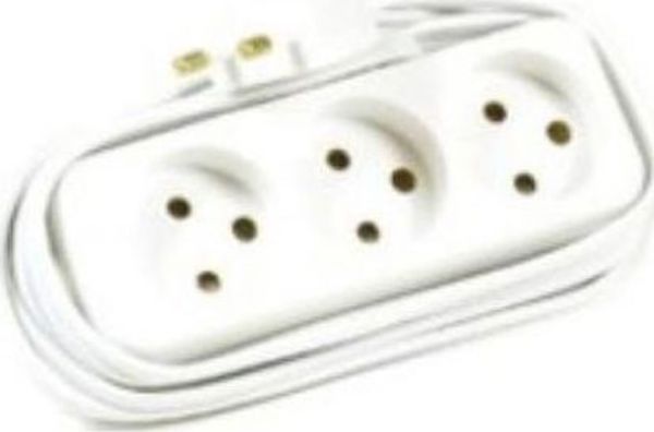MicroConnect GRUELU 3 υποδοχές 5 m λευκό (GRUELU3H050)