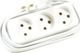 MicroConnect GRUELU 3 υποδοχές 5 m λευκό (GRUELU3H050)