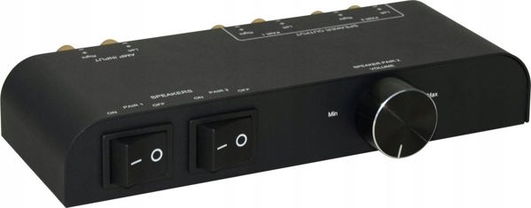 MicroConnect Microconnect MC-GEN-270 διακόπτης ήχου Μαύρος