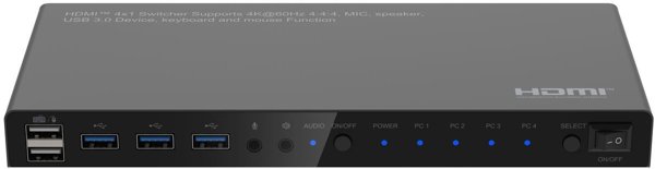 MicroConnect MC-HDMIKVM0401-USB3-4K χωρίς κατηγορία