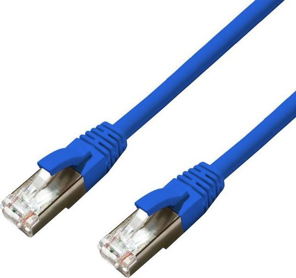 MicroConnect Καλώδιο Δικτύου Cat6a S/FTP Patch Cord 7.5m Μπλε - RJ-45 LSZH