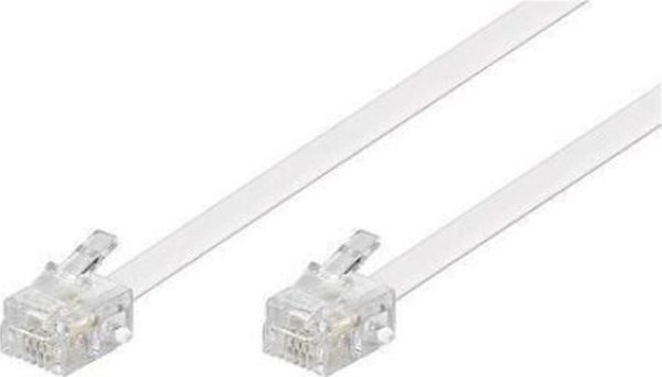 MicroConnect Microconnect MPK191W καλώδιο τηλεφώνου 15 m Λευκό