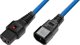 Καλώδιο Τροφοδοσίας MicroConnect MC-C13C14LOCK-2MB, C13 σε C14 Locking, Μπλε, 2 m