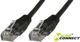 MicroConnect U/UTP CAT6 10M Μαύρο PVC (B-UTP610S)