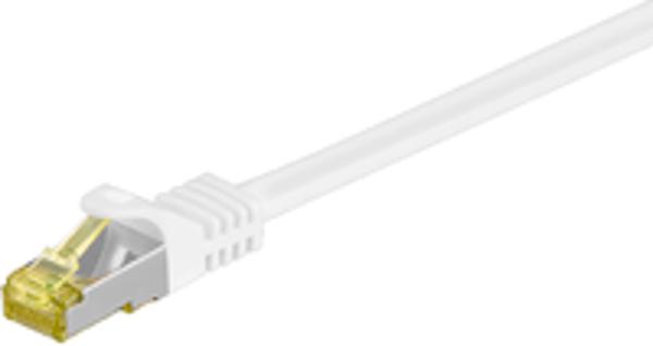 Καλώδιο MicroConnect CAT 7 SFTP 0.5m LSZH Λευκό (SFTP7005W)