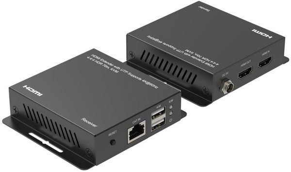 MicroConnect HDMI KVM Extender 70M - Συσκευή Επέκτασης Σήματος HDMI μέσω Ethernet 4K