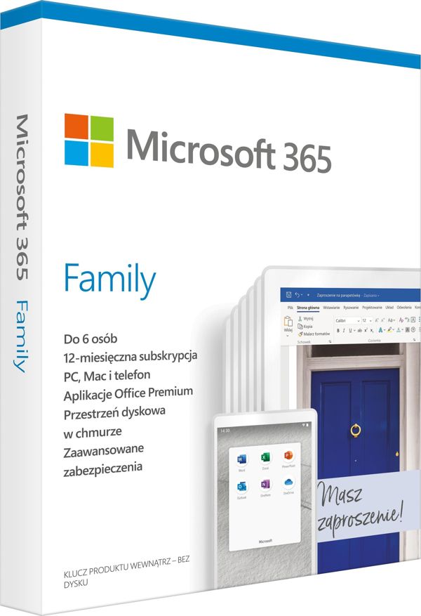 Microsoft 365 Family PL (6GQ-01161) 6698814 4251755678358