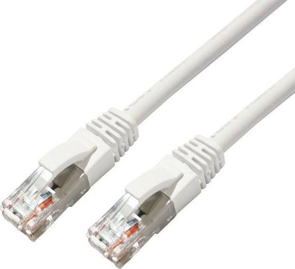 MicroConnect Καλώδιο Δικτύου Patchcord Cat6a UTP 15m - Λευκό
