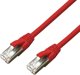 MicroConnect Καλώδιο Δικτύου Cat6a S/FTP RJ-45, 10m, Κόκκινο