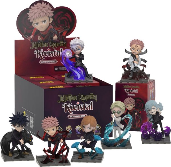 Μighty Jaxx Kwistal Fwenz: Jujutsu Kaisen Battle Ready Συλλεκτική Φιγούρα