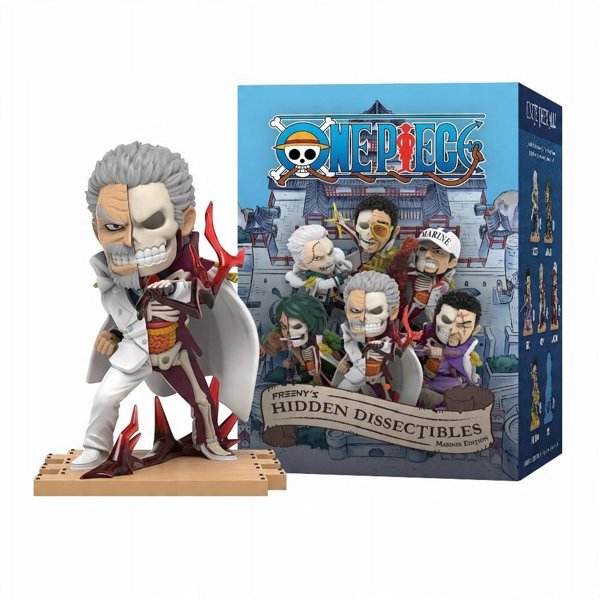 Mighty Jaxx Freeny's Hidden Dissectibles, One Piece Series 8 Marines Edition Collectible Figure