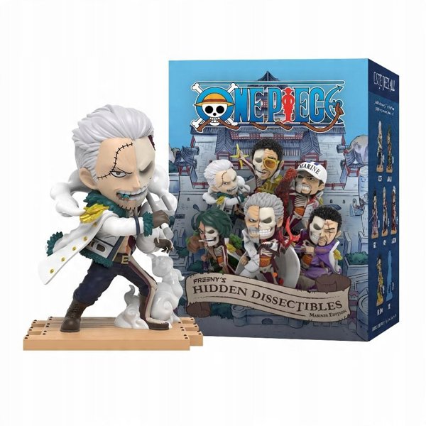 Mighty Jaxx Freeny's Hidden Dissectibles, One Piece Series 8 Marines Edition Collectible Figure