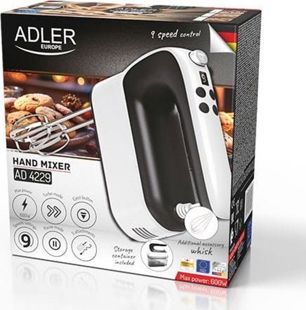 Μίξερ Adler Μίξερ με LCD