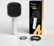 Μικρόφωνο Maono Karaoke Bluetooth 20m με Ηχείο MAONO MKP100 8 Εφέ Λευκό
