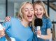 Μικρόφωνο Maono Karaoke Bluetooth 20m με Ηχείο MAONO MKP100 8 Εφέ Λευκό