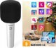 Μικρόφωνο Maono Karaoke Bluetooth 20m με Ηχείο MAONO MKP100 8 Εφέ Λευκό