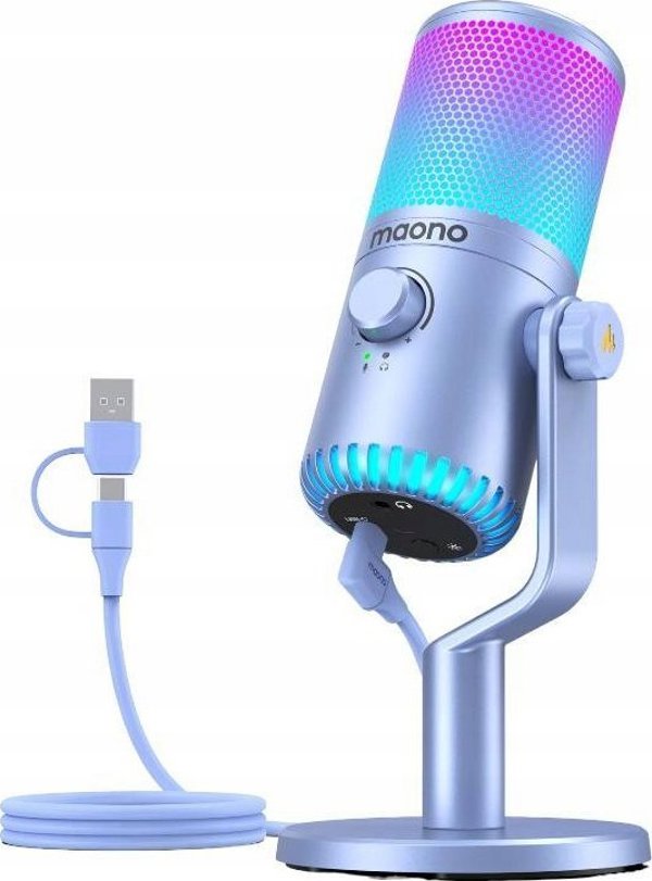 Μικρόφωνο Maono Μικρόφωνο Maono DM30RGB (μωβ)