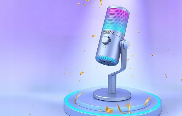 Μικρόφωνο Maono Μικρόφωνο Maono DM30RGB (μωβ)
