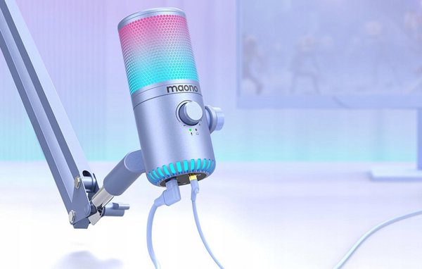 Μικρόφωνο Maono Μικρόφωνο Maono DM30RGB (μωβ)