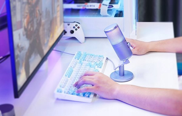 Μικρόφωνο Maono Μικρόφωνο Maono DM30RGB (μωβ)