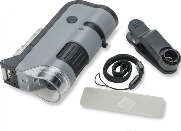 Carson MicroFlip Μικροσκόπιο Τσέπης 100x-250x με LED Φωτισμό