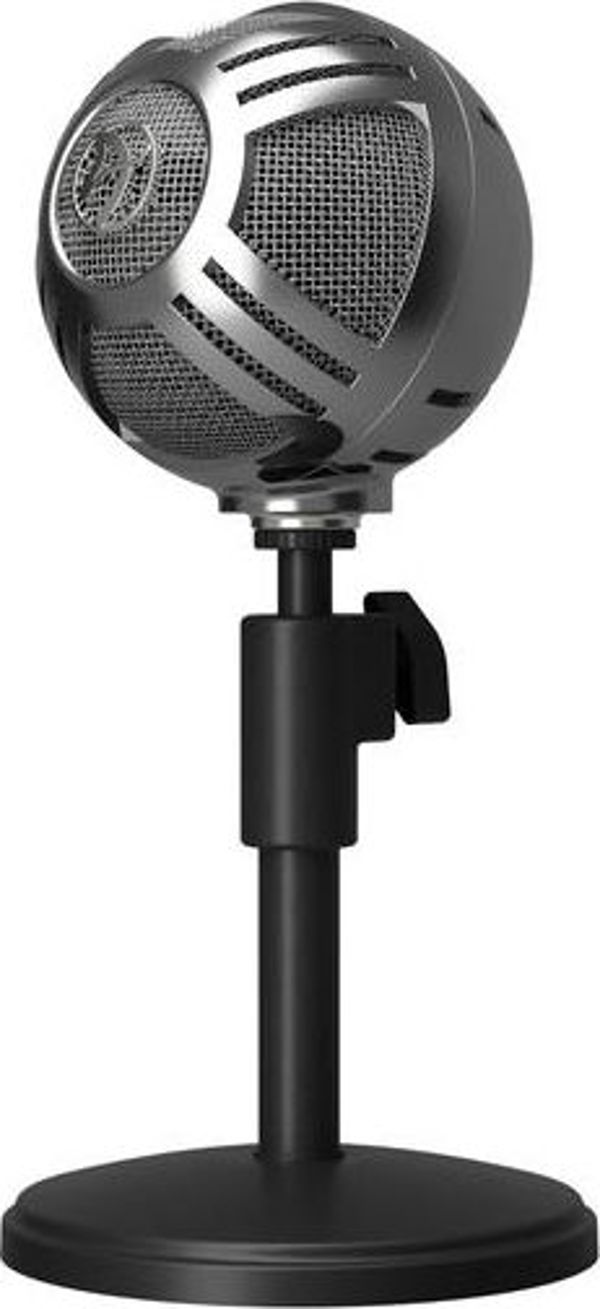 Μικρόφωνο Arozzi Sfera USB, Χωρητικό, Μαύρο/Ασημί, 16000Hz