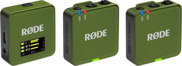 Μικρόφωνο Rode Wireless Go III σκούρο πράσινο (WIGOGEN3MOS)