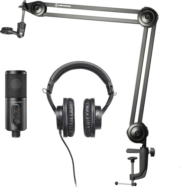 Πακέτο Δημιουργού Audio-Technica Μικρόφωνο ATH-M20X Μαύρο (ATH-M20X)