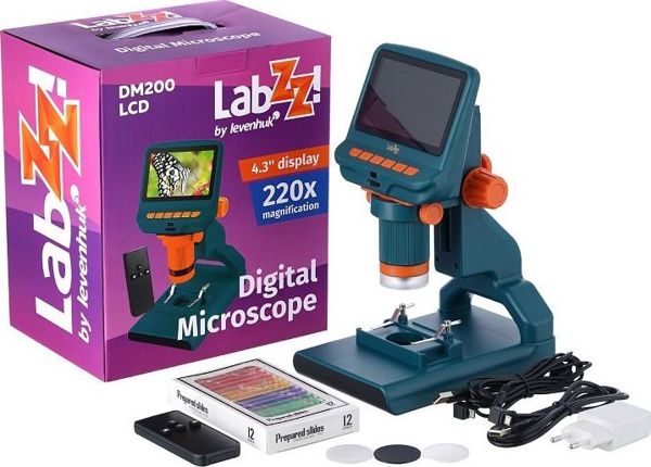 Levenhuk LabZZ DM200 Ψηφιακό Μικροσκόπιο με Οθόνη LCD